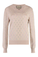 Carica l'immagine nel visualizzatore di Gallery, Maglione in lana con scollo a V