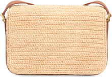 Load image into Gallery viewer, Solferino raffia shoulder bag