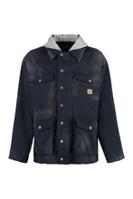 Load image into Gallery viewer, Hooded gabardine parka