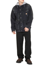 Load image into Gallery viewer, Hooded gabardine parka