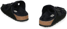 Carica l'immagine nel visualizzatore di Gallery, Slides Arizona Shearling in suede
