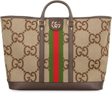 Carica l'immagine nel visualizzatore di Gallery, Borsa shopping in tessuto jumbo GG