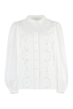 Carica l'immagine nel visualizzatore di Gallery, Camicia Halcyon Broderie in lino