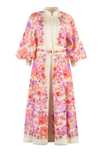 Load image into Gallery viewer, Raie Billow linen midi-dress