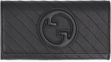 Carica l'immagine nel visualizzatore di Gallery, Portafoglio continental Gucci Blondie in pelle