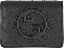 Carica l'immagine nel visualizzatore di Gallery, Portacarte Gucci Blondie in pelle