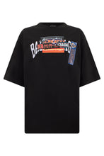 Carica l'immagine nel visualizzatore di Gallery, T-shirt in cotone con stampa