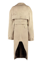 Carica l'immagine nel visualizzatore di Gallery, Trench coat in cotone