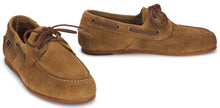 Carica l'immagine nel visualizzatore di Gallery, Scarpe da barca in pelle scamosciata