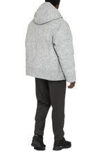 Carica l'immagine nel visualizzatore di Gallery, Piumino full-zip con cappuccio
