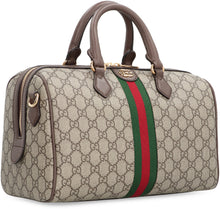 Carica l'immagine nel visualizzatore di Gallery, Borsa a mano Ophidia in tessuto GG Supreme