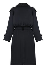 Carica l'immagine nel visualizzatore di Gallery, Trench coat in gabardine