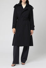 Carica l'immagine nel visualizzatore di Gallery, Trench coat in gabardine