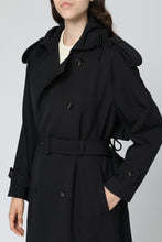 Carica l'immagine nel visualizzatore di Gallery, Trench coat in gabardine