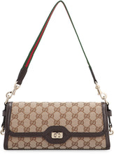 Carica l'immagine nel visualizzatore di Gallery, Borsa a spalla Gucci Luce in tessuto