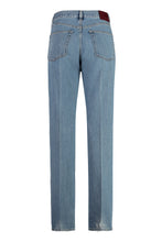 Carica l'immagine nel visualizzatore di Gallery, Jeans straight leg a 5 tasche