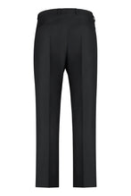 Carica l'immagine nel visualizzatore di Gallery, Pantaloni in twill misto lana