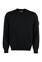 Carica l'immagine nel visualizzatore di Gallery, Maglione girocollo in misto cotone