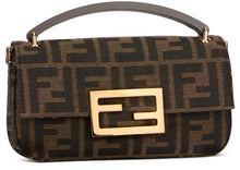 Carica l'immagine nel visualizzatore di Gallery, Borsa Baguette Mini in tessuto Jacquard