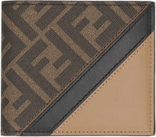 Load image into Gallery viewer, Fendi Diagonal flap-over wallet