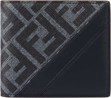 Carica l'immagine nel visualizzatore di Gallery, Portafoglio Bi-fold Fendi Diagonal