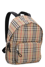 Carica l'immagine nel visualizzatore di Gallery, Zaino in nylon motivo Vintage check