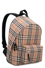 Carica l'immagine nel visualizzatore di Gallery, Zaino in nylon motivo Vintage check
