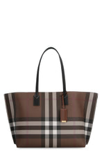 Carica l'immagine nel visualizzatore di Gallery, Tote bag con motivo tartan