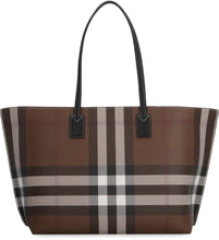 Carica l'immagine nel visualizzatore di Gallery, Tote bag con motivo tartan