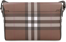 Carica l'immagine nel visualizzatore di Gallery, Portadocumenti in pelle e motivo tartan