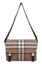 Carica l'immagine nel visualizzatore di Gallery, Portadocumenti in pelle e motivo tartan