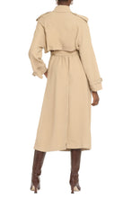 Carica l'immagine nel visualizzatore di Gallery, Trench coat lungo