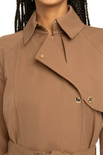 Carica l'immagine nel visualizzatore di Gallery, Trench coat in gabardine