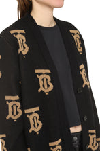 Carica l'immagine nel visualizzatore di Gallery, Cardigan in maglia jacquard