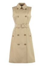 Load image into Gallery viewer, Double breasted trench dress