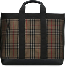 Load image into Gallery viewer, Vintage Check print tote