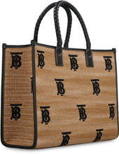 Carica l'immagine nel visualizzatore di Gallery, Tote bag Freya in rafia