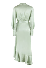 Carica l'immagine nel visualizzatore di Gallery, Abito a portafoglio in seta