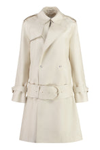 Carica l'immagine nel visualizzatore di Gallery, Trench coat in misto seta