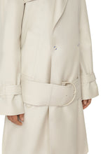 Carica l'immagine nel visualizzatore di Gallery, Trench coat in misto seta