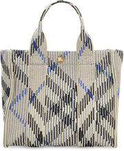Carica l'immagine nel visualizzatore di Gallery, Mini Tote in motivo check