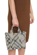 Carica l'immagine nel visualizzatore di Gallery, Mini Tote in motivo check