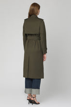 Carica l'immagine nel visualizzatore di Gallery, Trench coat doppiopetto