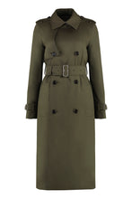 Load image into Gallery viewer, Double-breasted trench coat