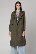 Load image into Gallery viewer, Double-breasted trench coat