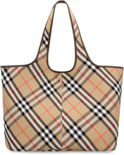Load image into Gallery viewer, Check Media Tote bag