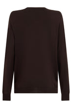 Load image into Gallery viewer, Virgin wool sweater with V-neck