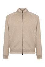 Carica l'immagine nel visualizzatore di Gallery, Maglione full-zip in lana e cachemire