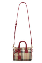 Carica l'immagine nel visualizzatore di Gallery, Borsa bowling mini Check