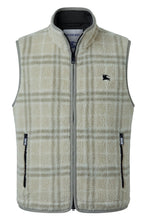 Load image into Gallery viewer, Checked gilet in a wool-cashmere blend
